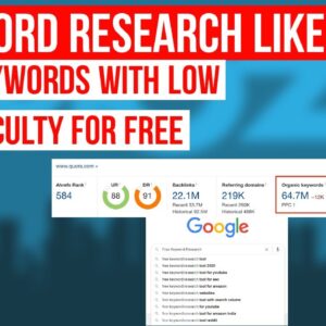Keyword Research Tutorial - Advanced SEO Keyword Research